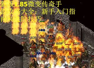 新版1.85微變傳奇手游攻略大全：新手入門指南和進階技巧